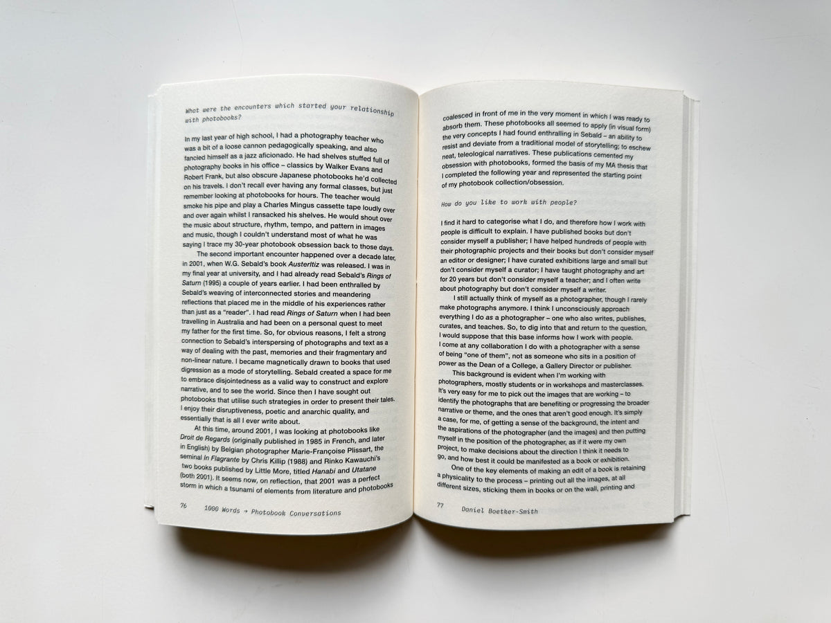 Photobook Conversations