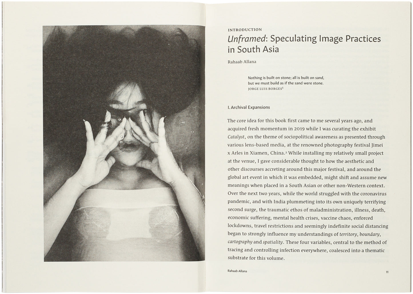 UNFRAMED: DISCOVERING IMAGE PRACTICES IN SOUTH ASIA edited by Rahaab Allana