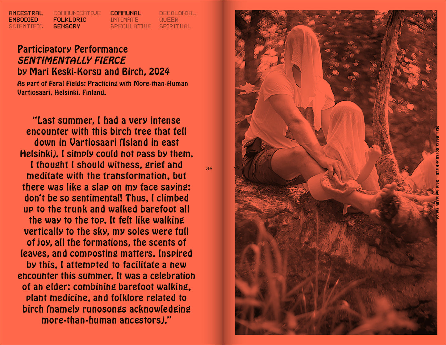 A Tree, A Reader on Arboreal Kinship; edited by Marjolein van der Loo