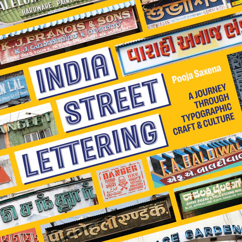 Indian Street Lettering by Pooja Saxena